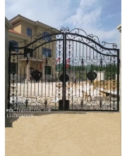 Wrought iron gates