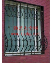 Wrought iron window